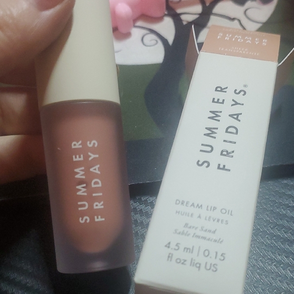 Summer Fridays Other - Summer Fridays Dream Lip Oil — Bare Sand Pink-Nude